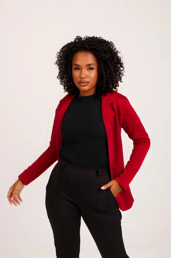 Blazer de luxo  Lady Griffe  Marsala - Imagem 2