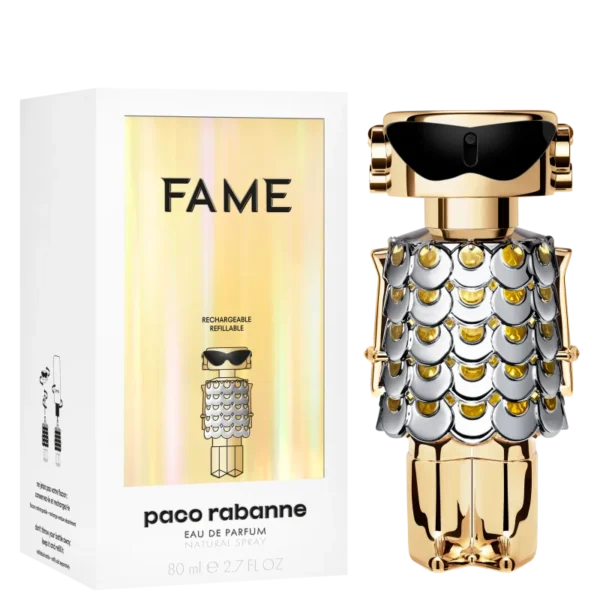 PERFUME FEMININO  FAME PACO RABANNE  EAU DE PARFUM 80ml - Imagem 2