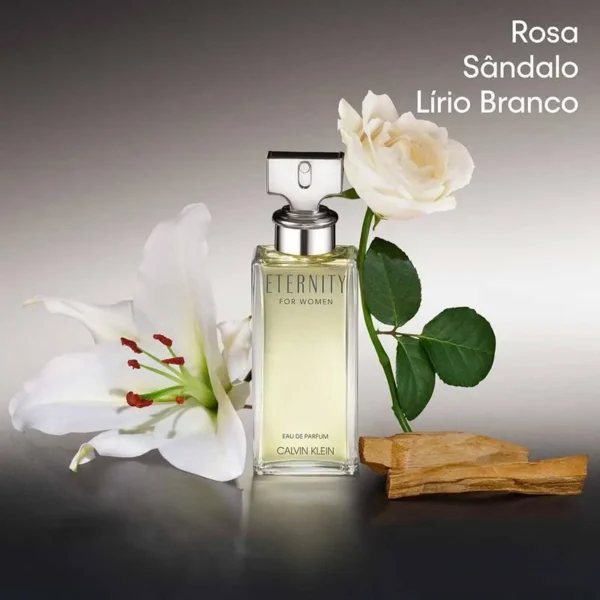 Perfume Feminino Calvin Klein Eternity Eau De Parfum 100ml - Imagem 4
