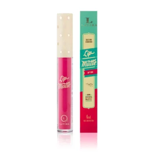 Batom Líquido Latika Lip Matte Rosa Nº4