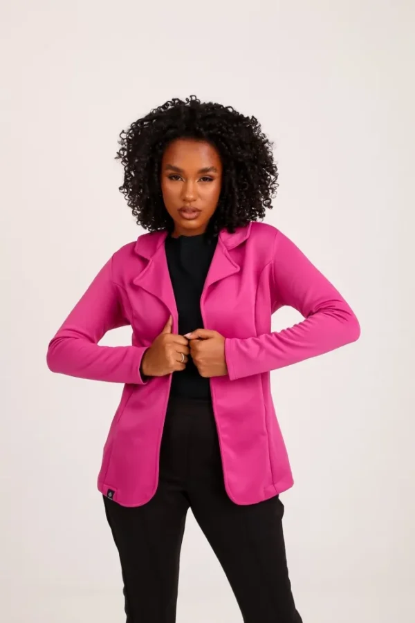 Blazer de luxo  Lady Griffe  Fucsia - Imagem 2