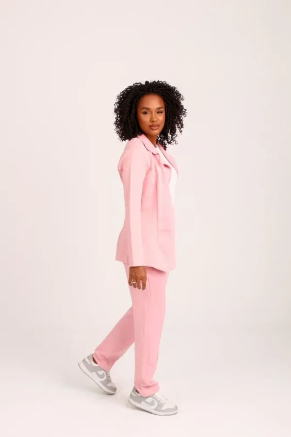 Conjunto Feminino de luxo  Lady Griffe  Rosa Bebê - Imagem 4